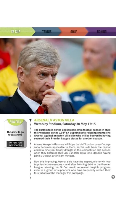 Скриншоты Sports Betting Weekly