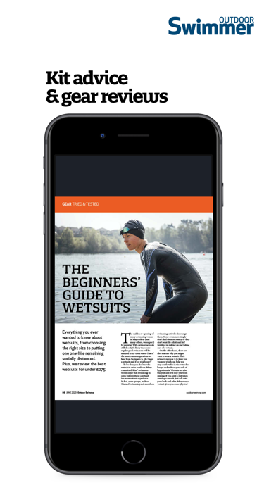 Captures d'écran de Outdoor Swimmer