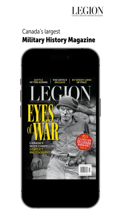 Tangkapan layar Legion Magazine