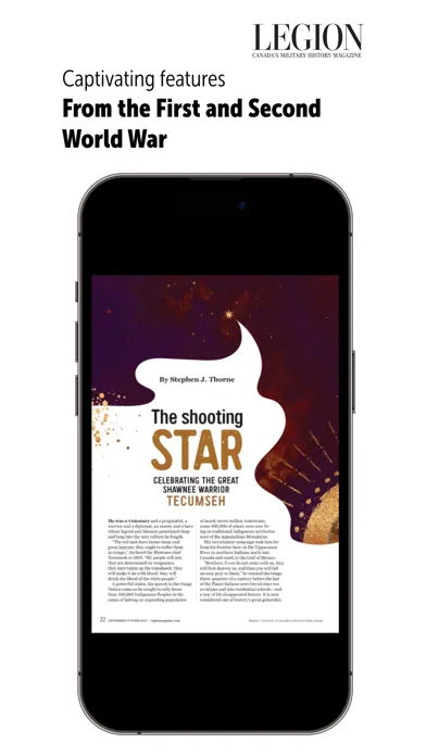 Tangkapan layar Legion Magazine