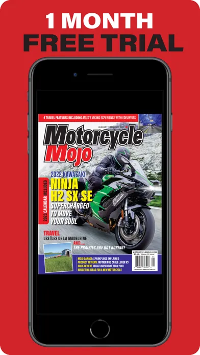 Motorcycle Mojo Magazine سکرین شاٹس