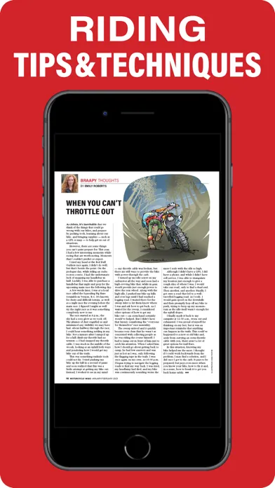 Motorcycle Mojo Magazine سکرین شاٹس
