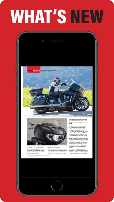 Motorcycle Mojo Magazine سکرین شاٹس