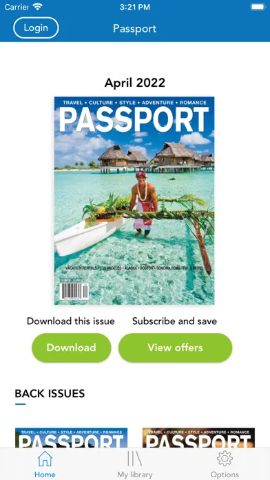 Passport Magazine سکرین شاٹس