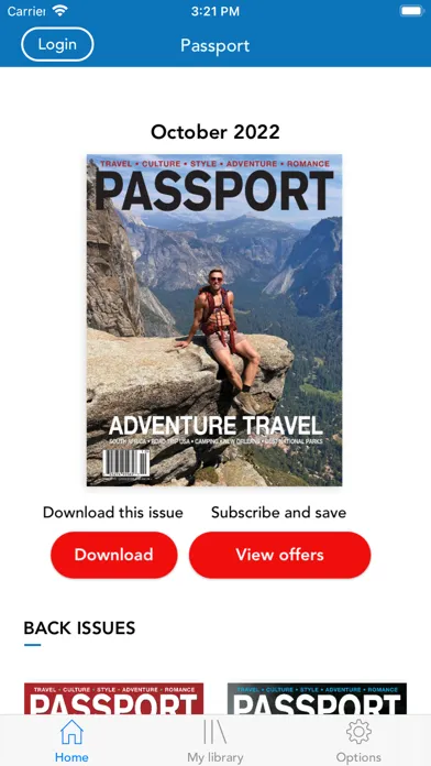 Passport Magazine سکرین شاٹس