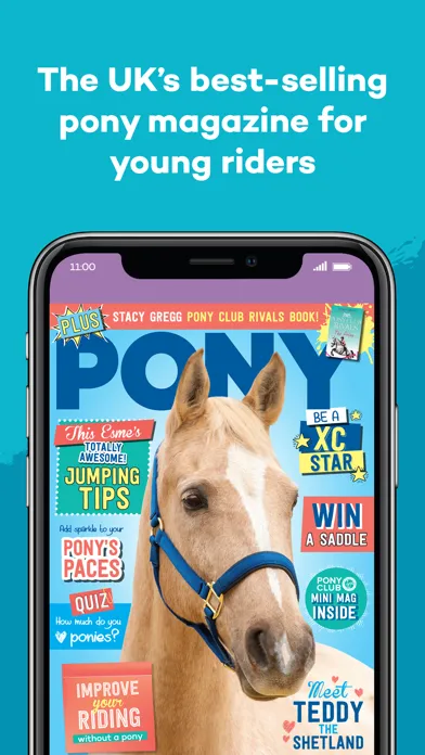Zrzuty ekranu PONY Magazine