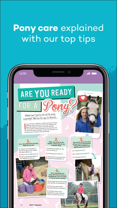 Zrzuty ekranu PONY Magazine