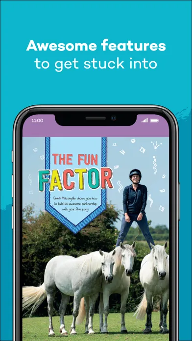 Zrzuty ekranu PONY Magazine