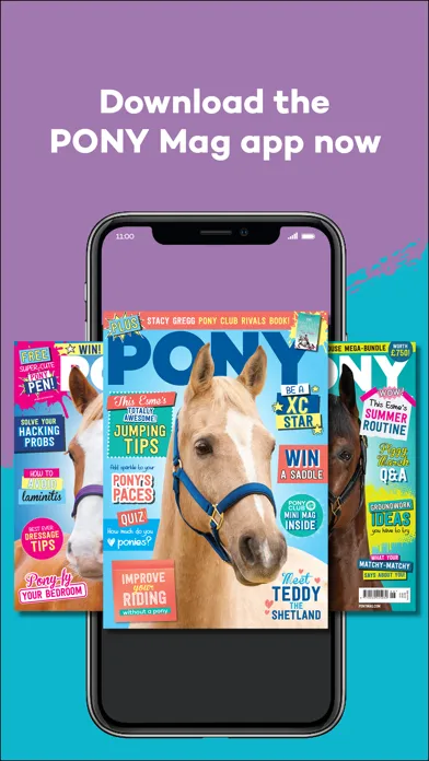 Zrzuty ekranu PONY Magazine