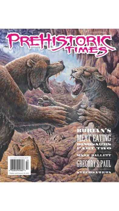 Prehistoric Times Magazine Screenshots