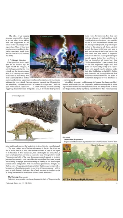 Prehistoric Times Magazine Screenshots
