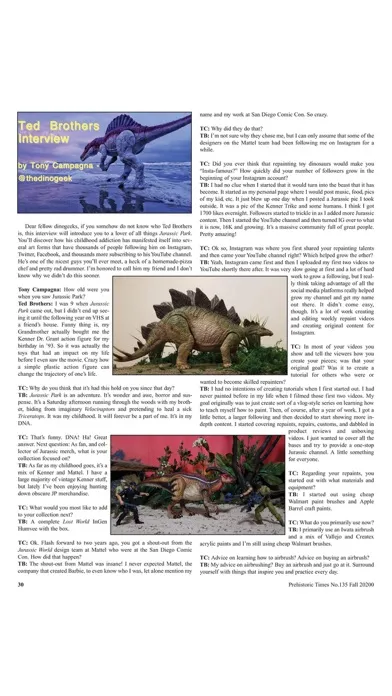 Prehistoric Times Magazine Screenshots