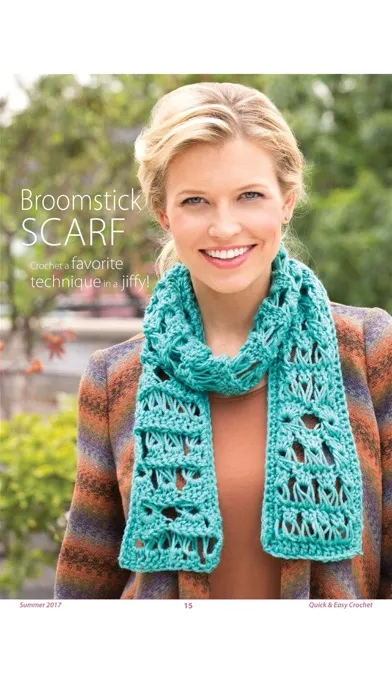 Captures d'écran de Quick & Easy Crochet Magazine