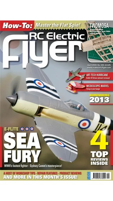 Capturas de pantalla de RC Electric Flyer - The Leading Radio Control Electric Aircraft Magazine
