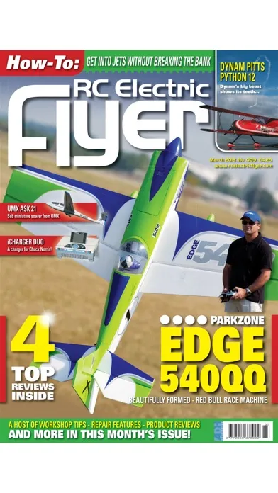 Capturas de pantalla de RC Electric Flyer - The Leading Radio Control Electric Aircraft Magazine