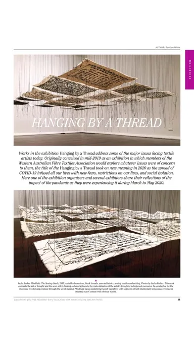 Tangkapan layar Textile Fibre Forum