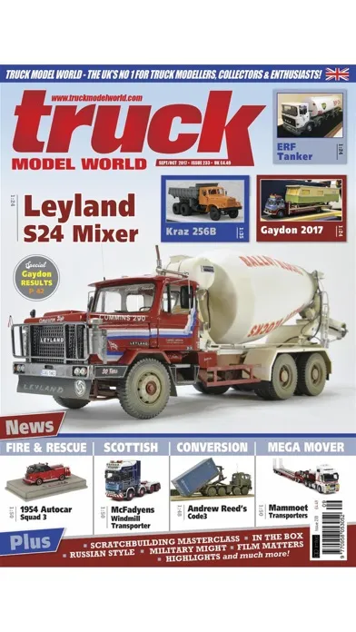 Capturas de pantalla de Truck Model World Magazine
