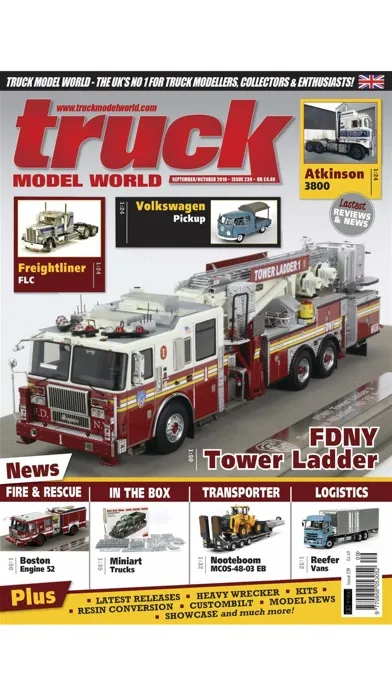Capturas de pantalla de Truck Model World Magazine