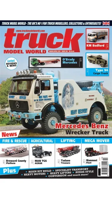 Capturas de pantalla de Truck Model World Magazine