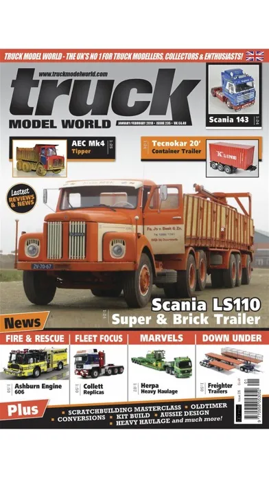 Capturas de pantalla de Truck Model World Magazine