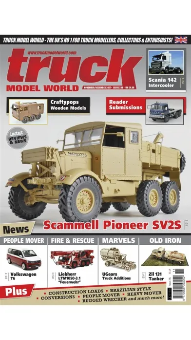 Capturas de pantalla de Truck Model World Magazine