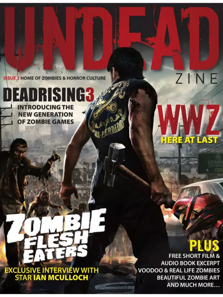 Capturas de pantalla de Undead Zine. iPad 