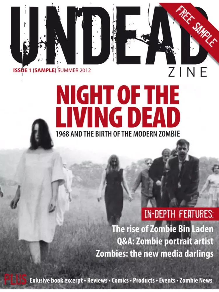 Capturas de pantalla de Undead Zine. iPad 