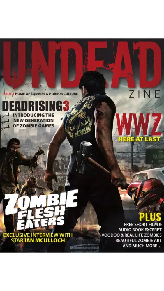 Capturas de pantalla de Undead Zine.