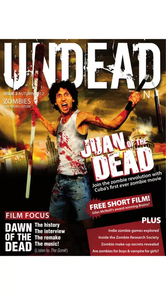 Capturas de pantalla de Undead Zine.