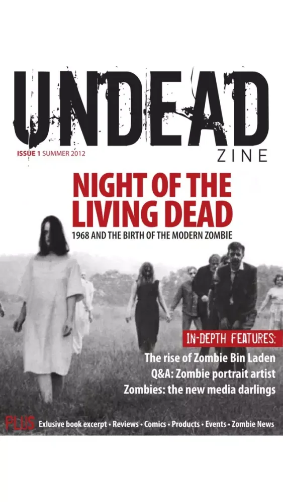 Capturas de pantalla de Undead Zine.