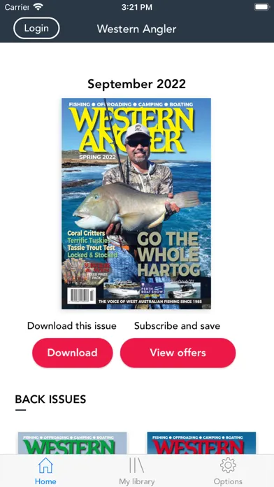 Western Angler Magazine Ekran Görüntüleri