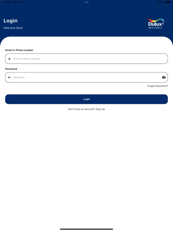 Tangkapan layar Acotone iPad 