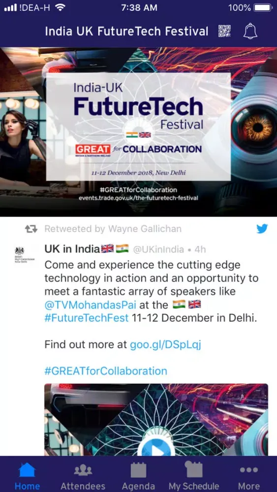 IND-UK Future Tech Fest Ekran Görüntüleri