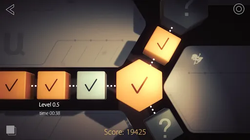 Capturas de tela do Shadowmatic