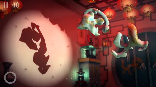 Capturas de tela do Shadowmatic