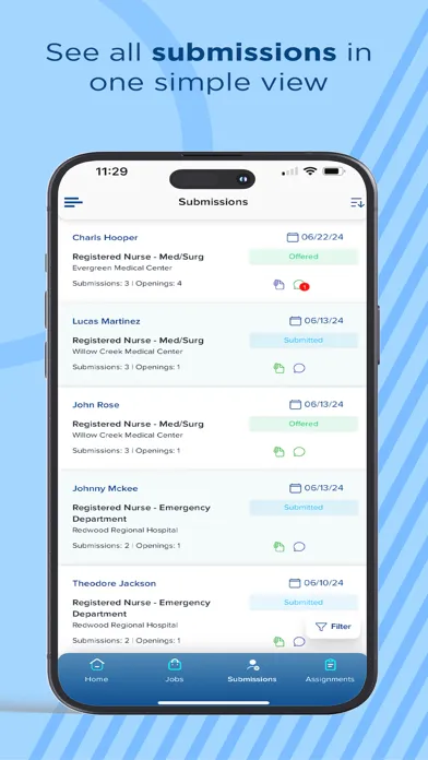 Triage Plus Screenshots