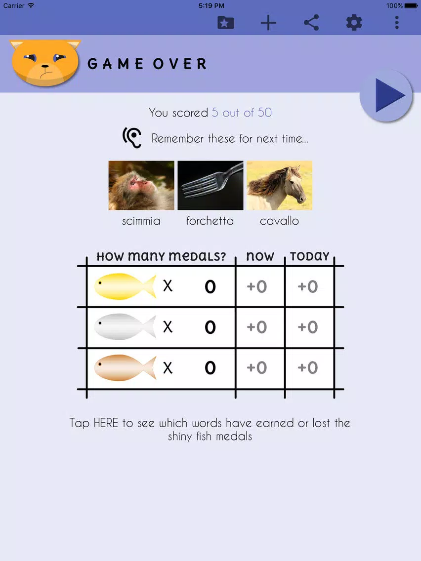 ภาพหน้าจอของ MemoLingo - Learn Languages iPad 