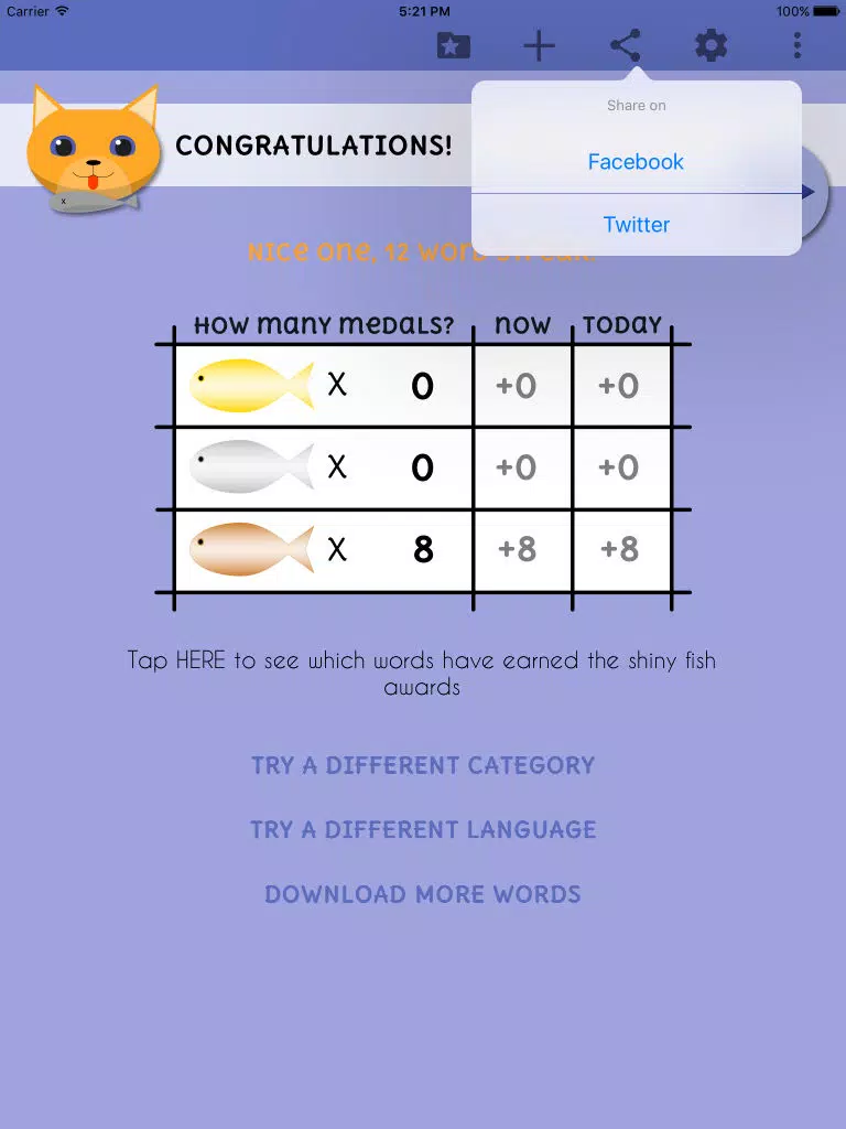 ภาพหน้าจอของ MemoLingo - Learn Languages iPad 
