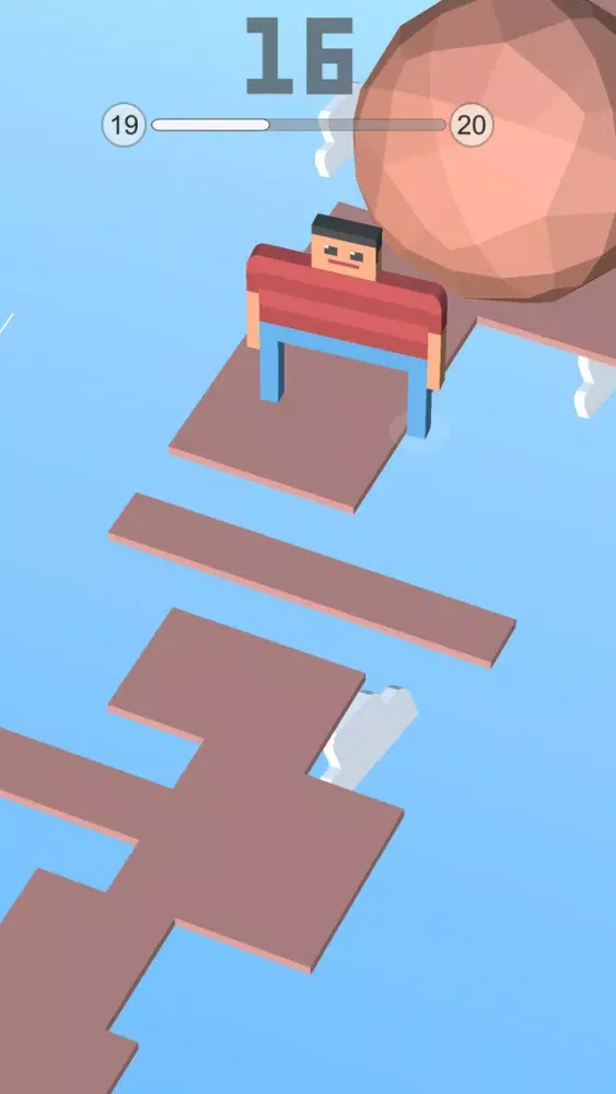 Screenshot di Flat Run.