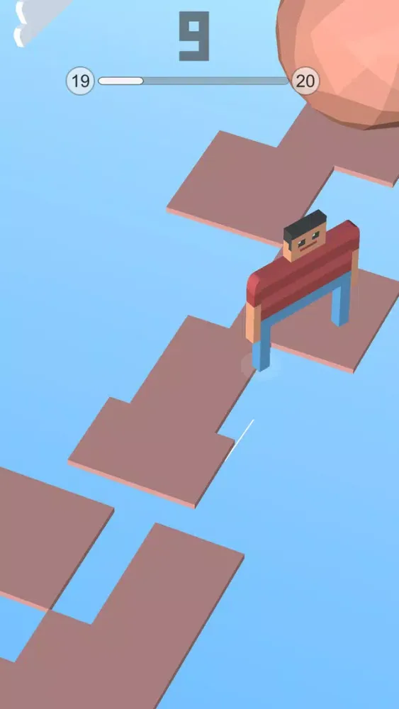 Screenshot di Flat Run.