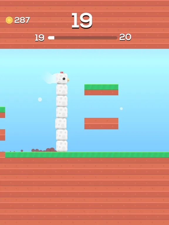 تصاویر Square Bird - Flappy Chicken iPad 