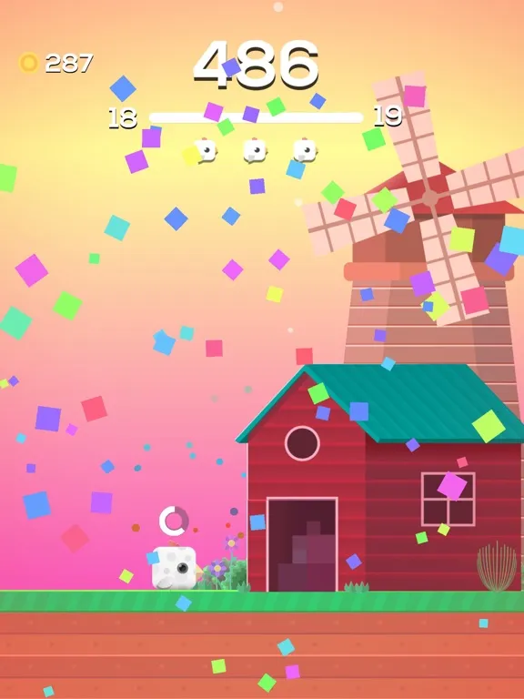 تصاویر Square Bird - Flappy Chicken iPad 