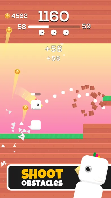 تصاویر Square Bird - Flappy Chicken