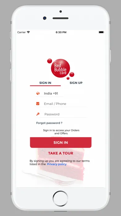 Red Bubble Cafe سکرین شاٹس