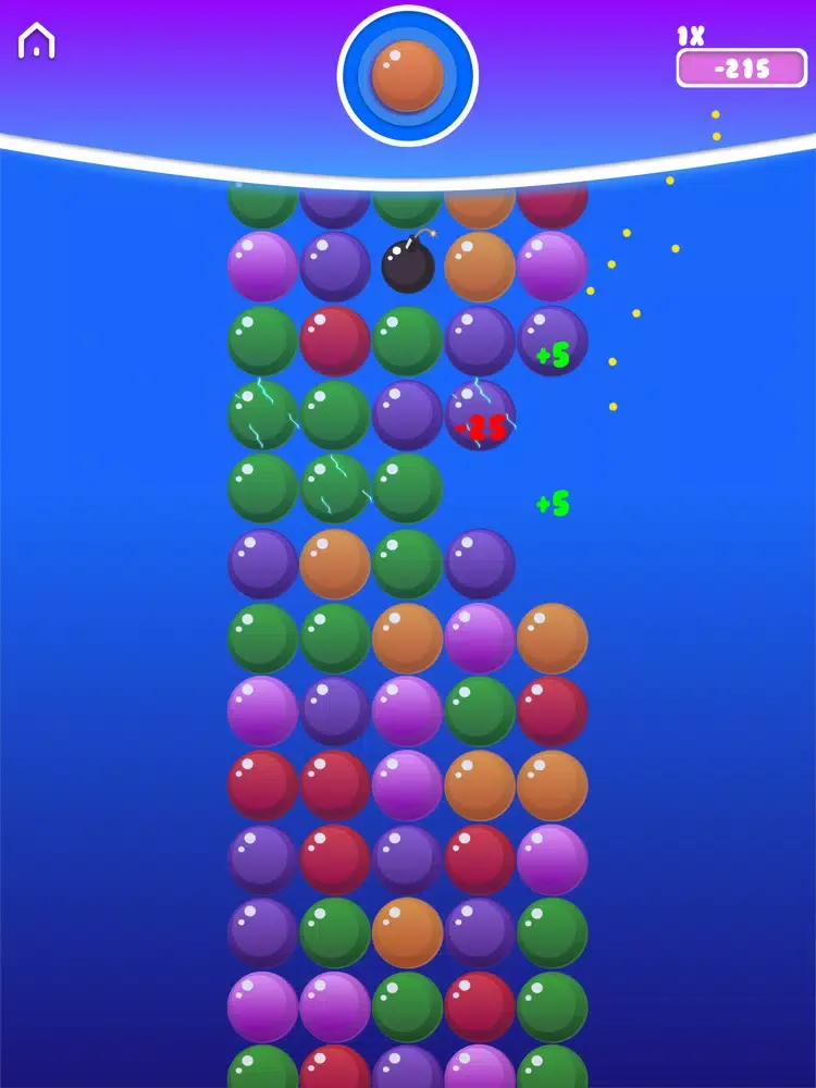 Capturas de tela do Gum Burst iPad 