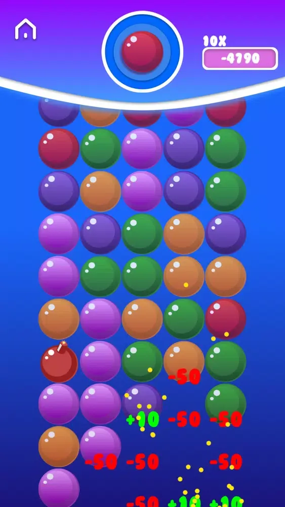 Capturas de tela do Gum Burst