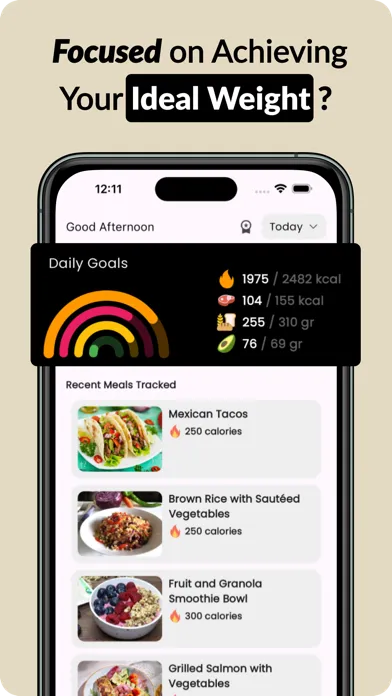 Food AI: Calorie Scanner سکرین شاٹس