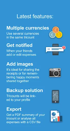 Tricount - Split group bills Screenshots