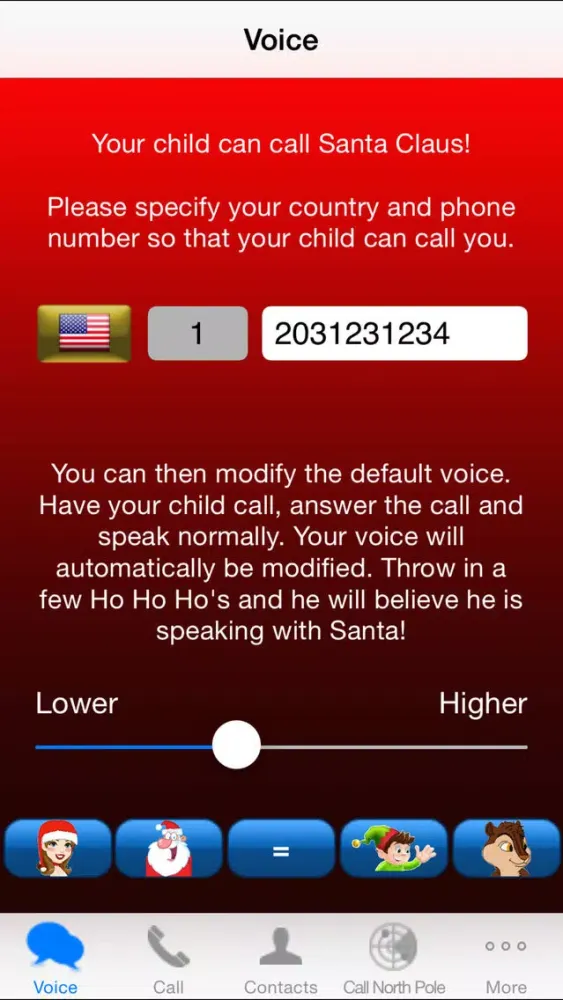 Call North Pole स्क्रीनशॉट