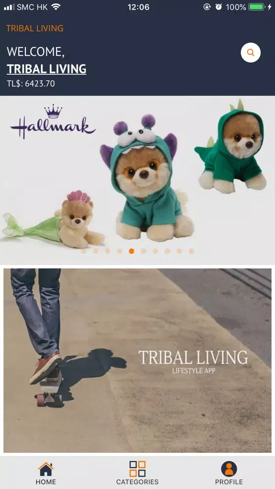 Tangkapan layar Tribal Living